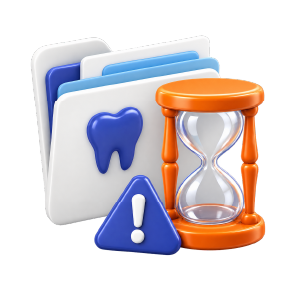 Dental AR over 90 days benchmark icon